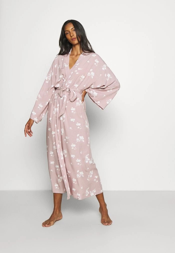 Vêtement De Nuit ANNA FIELD Anna Field Lisha Long Printed Robe Multi Femme | NJB-6608692